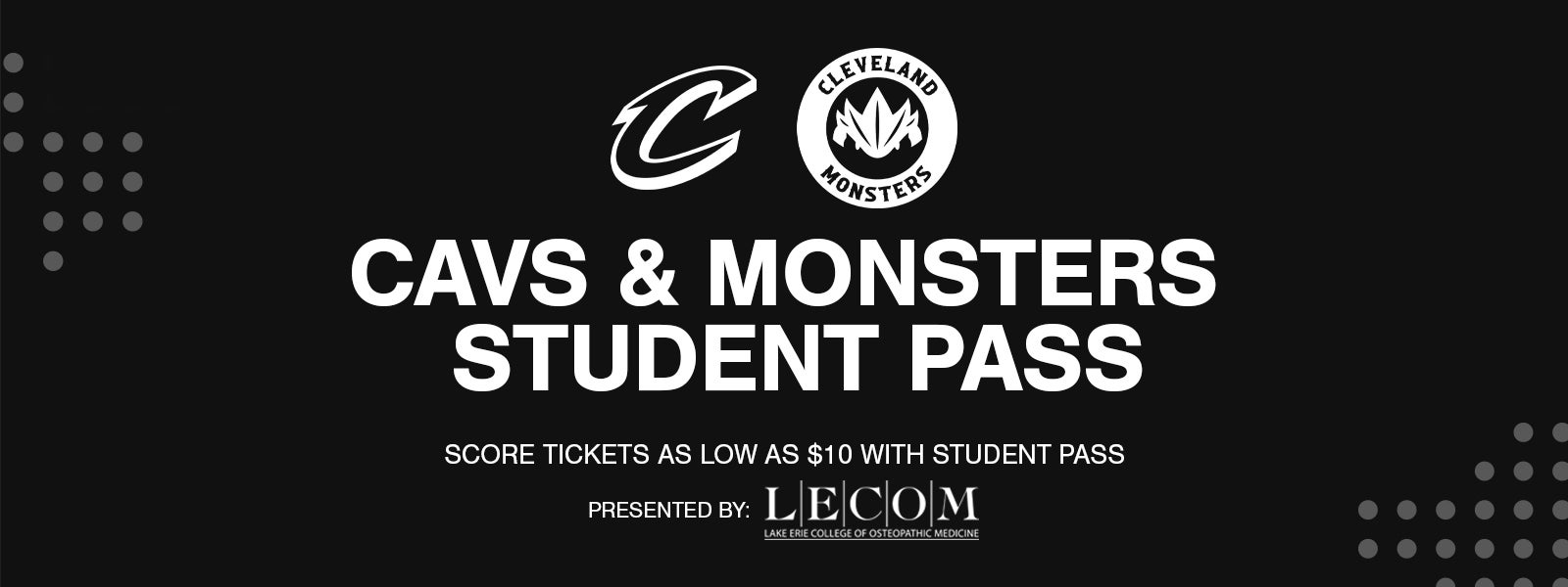 Student Pass presented by LECOM